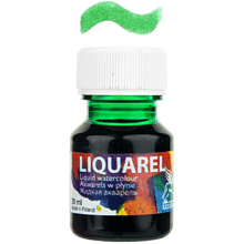 Акварель жидкая "Liquarel", 155 зелёный лесной, 30 мл
