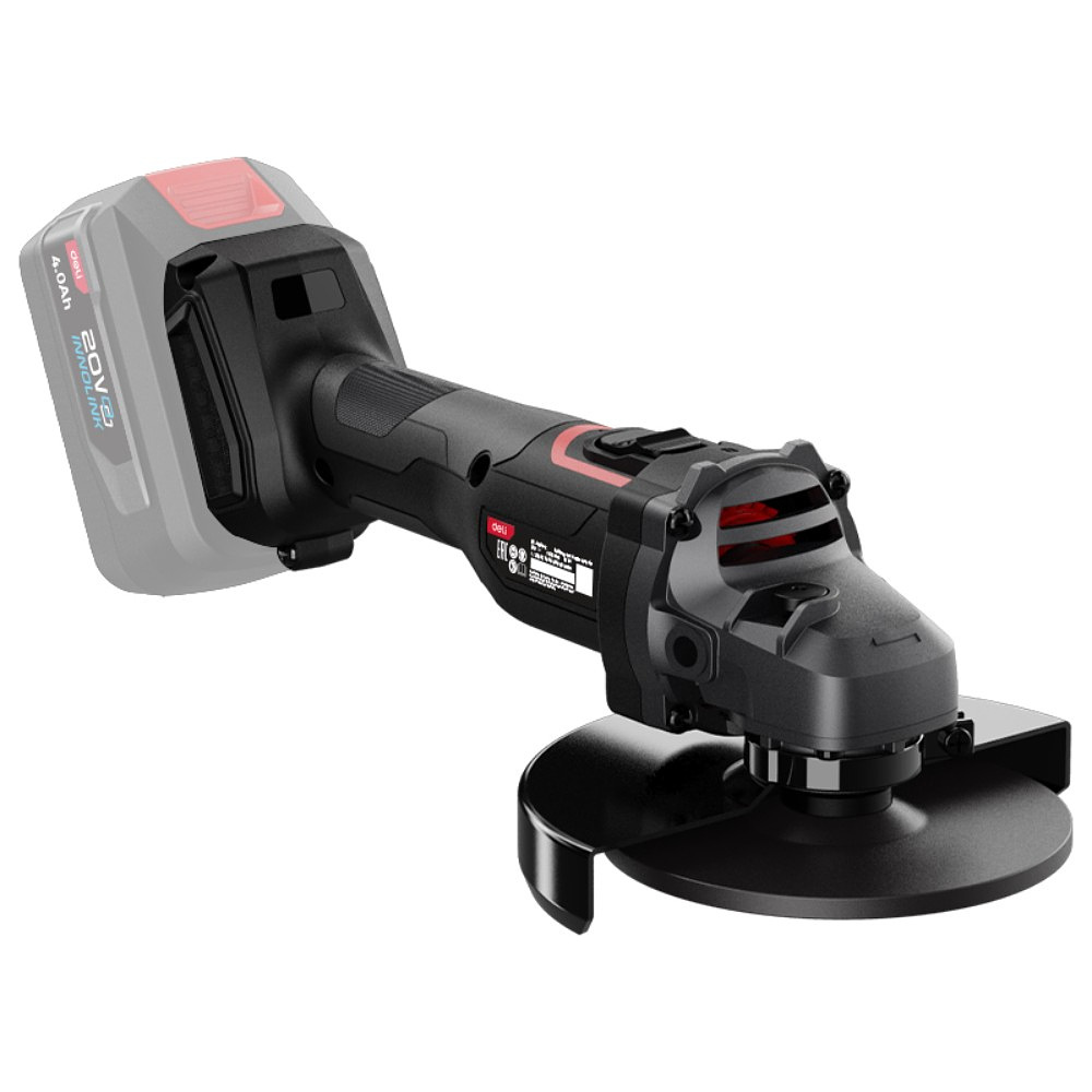 Шлифмашина угловая Deli RS EDE-JM20-2, без аккумуляторов и ЗУ - 3 Шлифмашина угловая Deli RS EDE-JM20-2, без аккумуляторов и ЗУ - 3