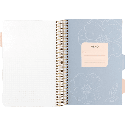 Книга записная "Flora. Paradise. Oranges", A5, 200 листов, клетка, линейка, точка, оранжевый - 5