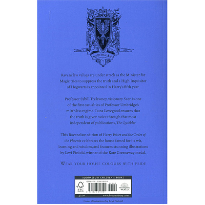 Книга на английском языке "Harry Potter and the Order of the Phoenix - Ravenclaw ed Pb", Rowling J.K.  - 2