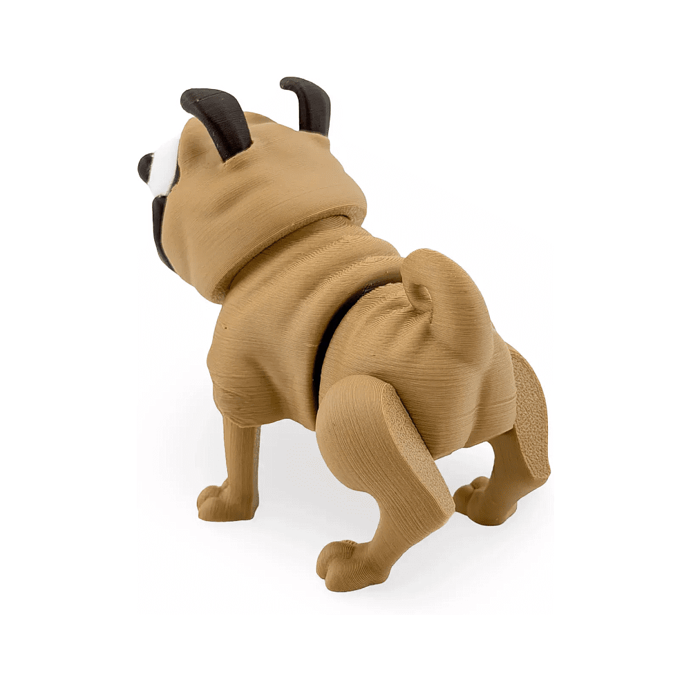 Игрушка 3D "Мопс Персик" - 5