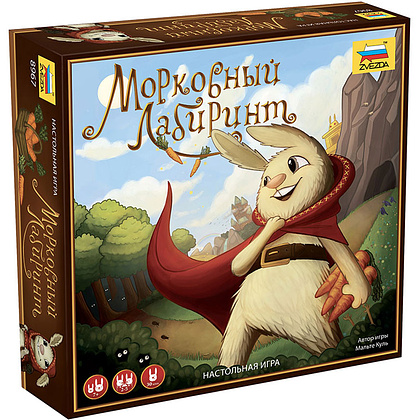 Игра настольная "Морковный лабиринт"