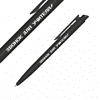 Набор ручек шариковых автоматических "Звонок для учителя", 1.0 мм, черный, стерж. синий, 5 шт - 4