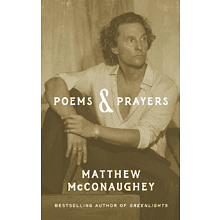 Книга на английском языке "Poems & Prayers", Matthew McConaughey