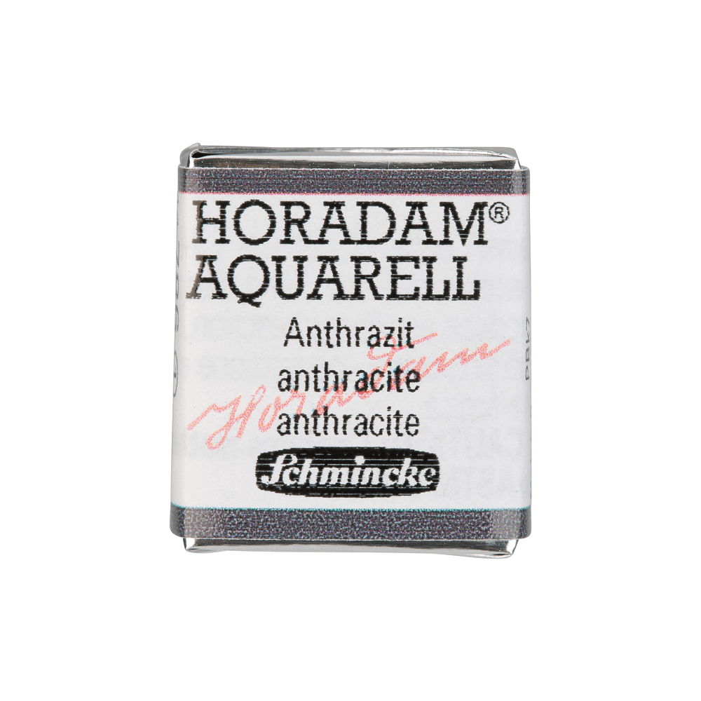 Краски акварельные "Schmincke Horadam", 786 антрацит, полукювета