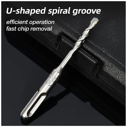 Бур по бетону Deli YS EDH-Y06110, 6x110 мм, SDS-PLUS - 6 Бур по бетону Deli YS EDH-Y06110, 6x110 мм, SDS-PLUS - 6