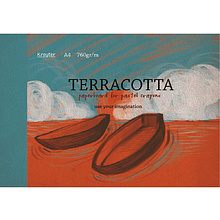 Альбом для рисования пастелью "Терракота", А4, 10 листов, склейка