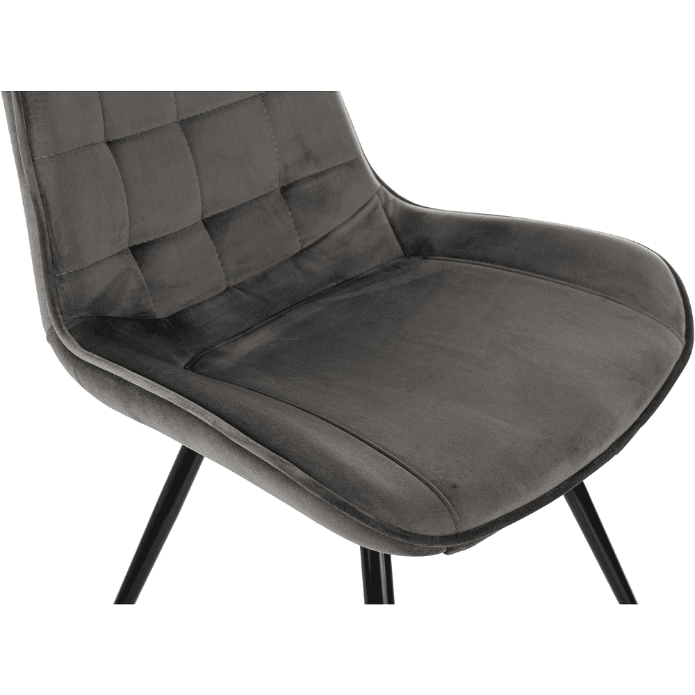 Стул Бюрократ "CH-K2", ткань, темно-серый, металл - 5