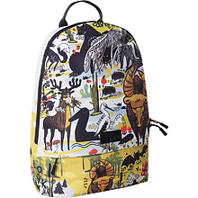 Рюкзак молодежный "S-Фит Животные", разноцветный