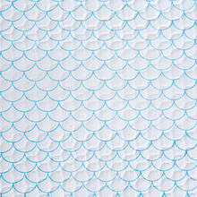 Салфетка из целлюлозы "Celina clean fish print", 33x42см, 25шт/упак, голубой