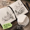Скетчбук «На ўсё трэба шчасце. Элiза Ажэшка», 12х12 см, 140 г/м2, 80 листов, черный - 3