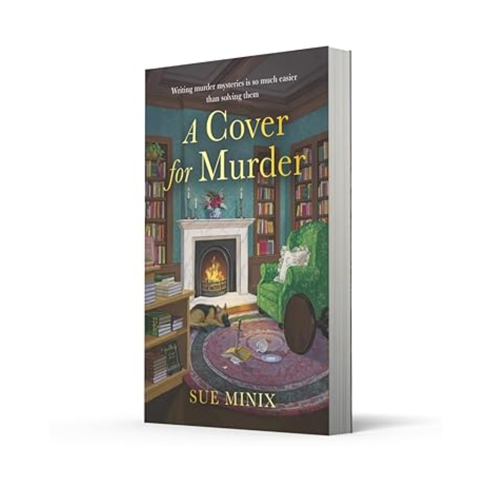 Книга "A Cover for Murder", (английский язык), Sue Minix - 2