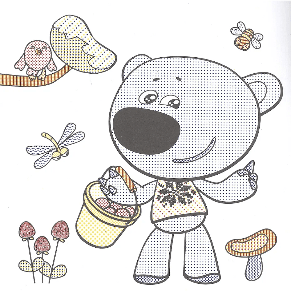 Раскраска водная "Моя первая водная раскраска. Ми-Ми-Мишки" - 3