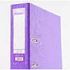 Папка-регистратор "Deli", А4, 75 мм, фиолетовый - 2