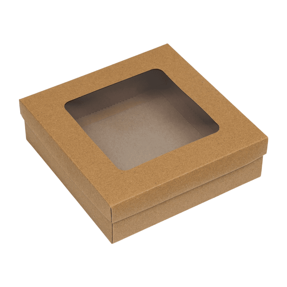 Коробка подарочная "9702399", 20х20х6 см, картон, самосборная