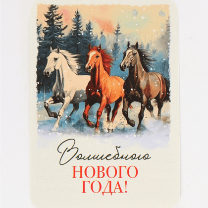 Календарь карманный "Винтаж" на 2026 год, ассорти - 3