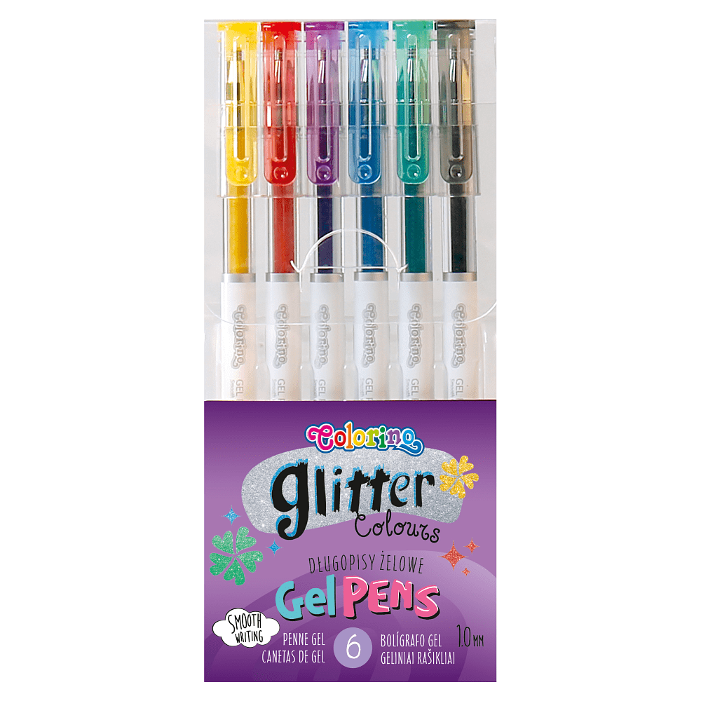 Набор гелевых ручек "Glitter gel", 6 шт - 2