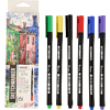 Ручка капиллярная "Sketchmarker Artist fine pen Main", 6 шт - 11