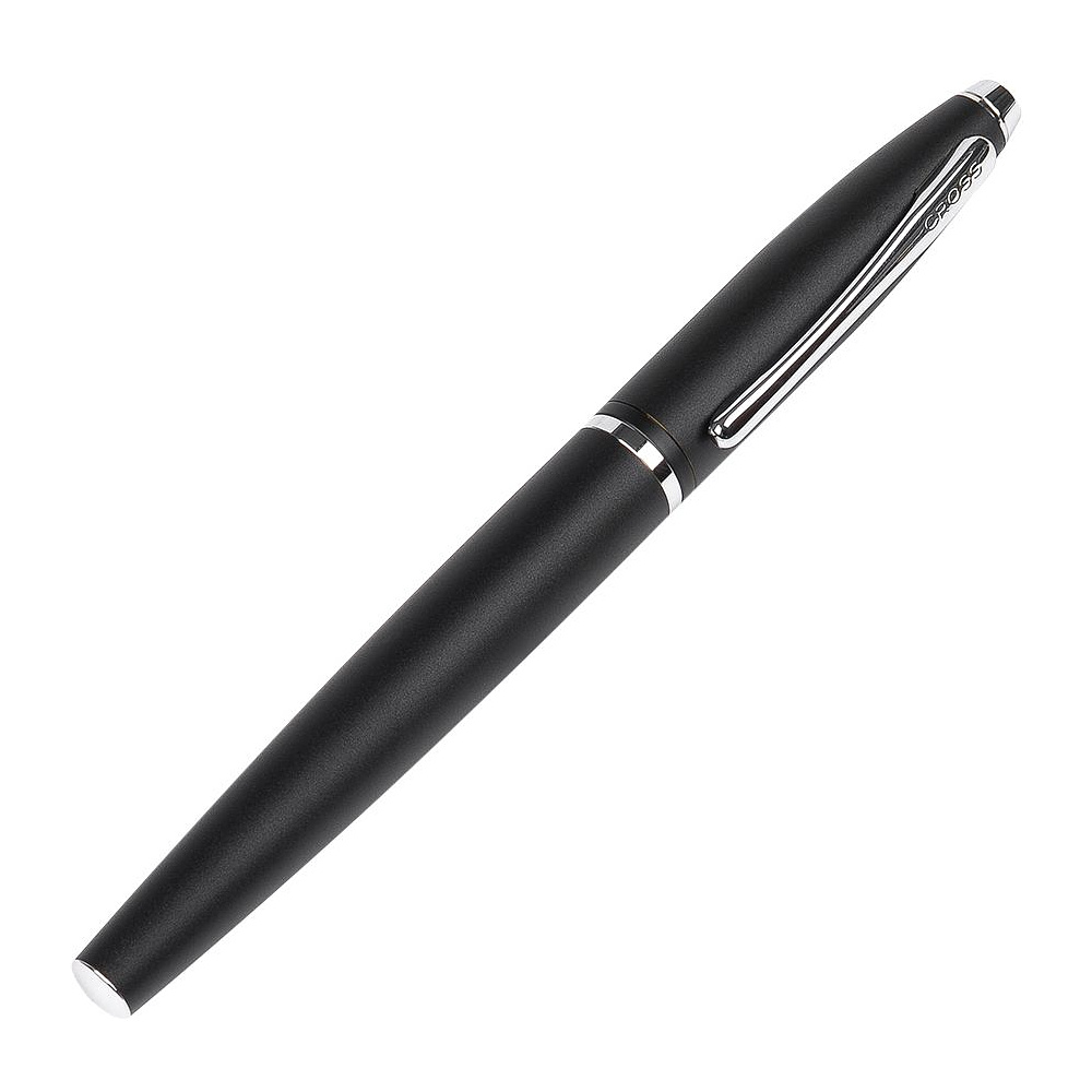 Ручка-роллер "Cross Calais Matte Black", 0.7 мм, черный, стерж. черный - 2