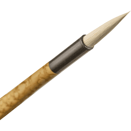 Кисть "Pinax" для каллиграфии, коза, синтетика, круглая, №5 - 2