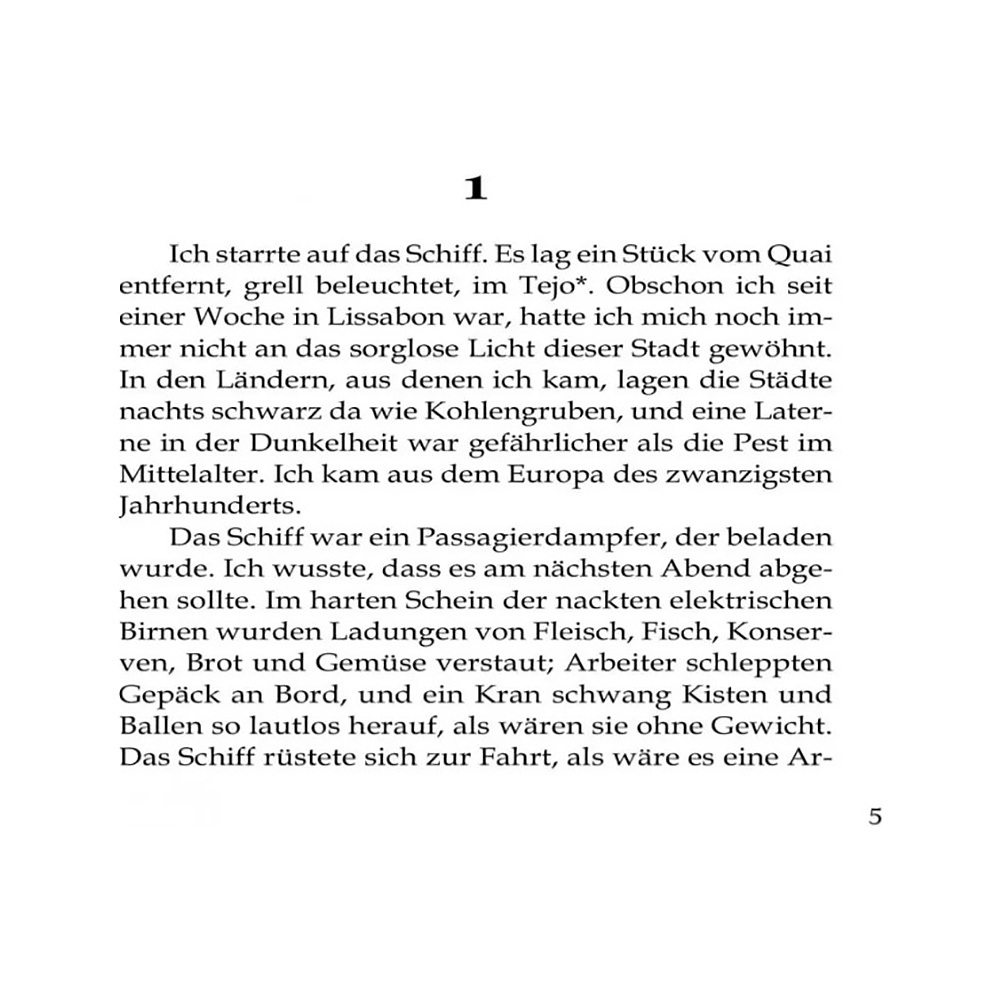Книга на немецком языке "Ночь в Лиссабоне", Ремарк Э.М. - 4