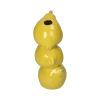 Ваза "Lemon", керамика, 20х9х11 см, желтый - 2