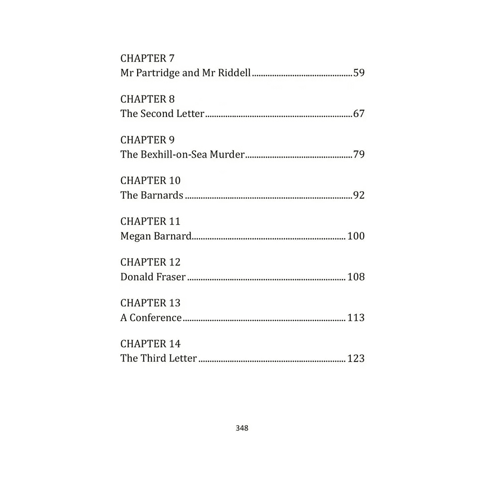 Книга на английском языке "Убийства по алфавиту", Агата Кристи - 9