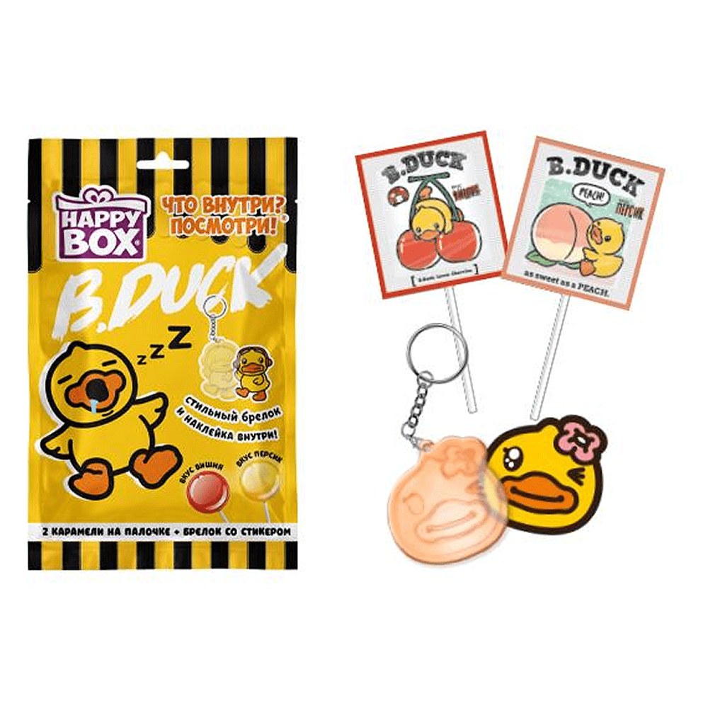 Карамель леденцовая "Happy Box. B. Duck", 20 гр