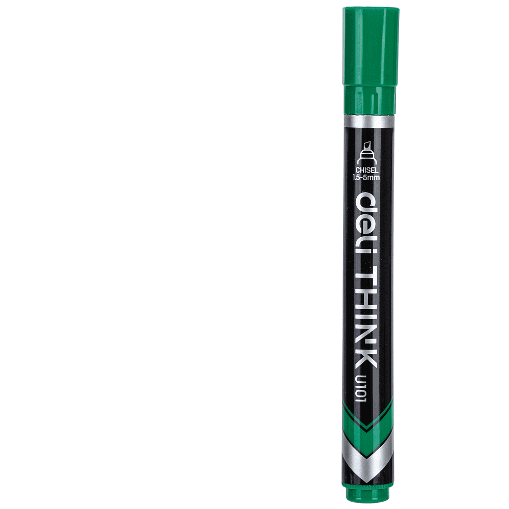 Набор маркеров перманентных "Think", 4 шт, ассорти - 3