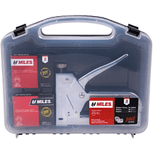 Набор инструментов Miles "5585KM3-D8-D10", степлер скобозабивной + скобы