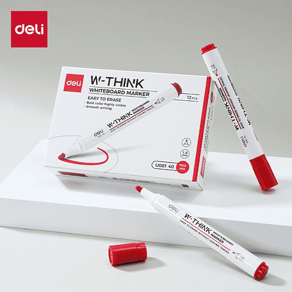 Маркер для доски "Think U001", красный - 5