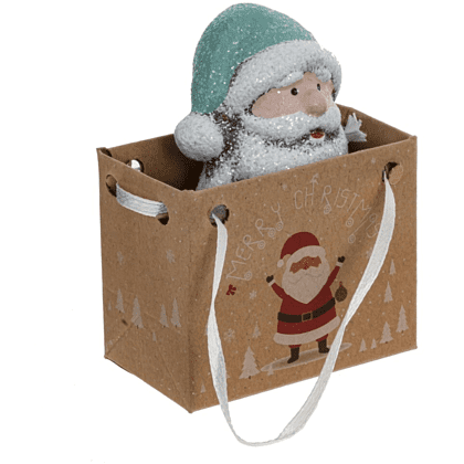 Фигурка "Снеговик, Дед Мороз", 4х7 см, ассорти - 6