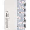 Тетрадь Kroyter "Flowers", А5, 80 листов, клетка, ассорти - 3