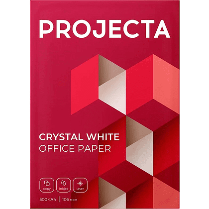 Бумага "Projecta A", A4, 500 листов, 80 г/м2, -30% - 2