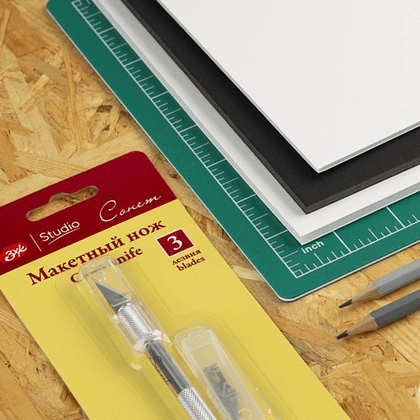 Пенокартон "Сонет", набор 5 штук, А3, 0.3 см, белый - 8