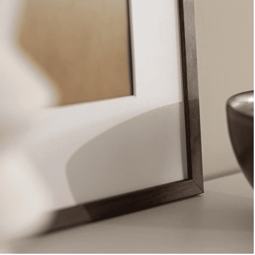 Фоторамка "111-148", 30х40 см, дерево со стеклом, коричневый - 3