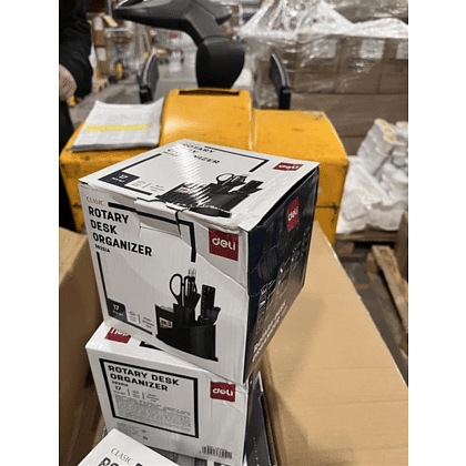 Набор настольный "Deli Maxi 38251А", 153x153x145 мм, черный, -50% - 6