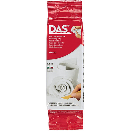 Паста для моделирования "DAS", 250 г, белый