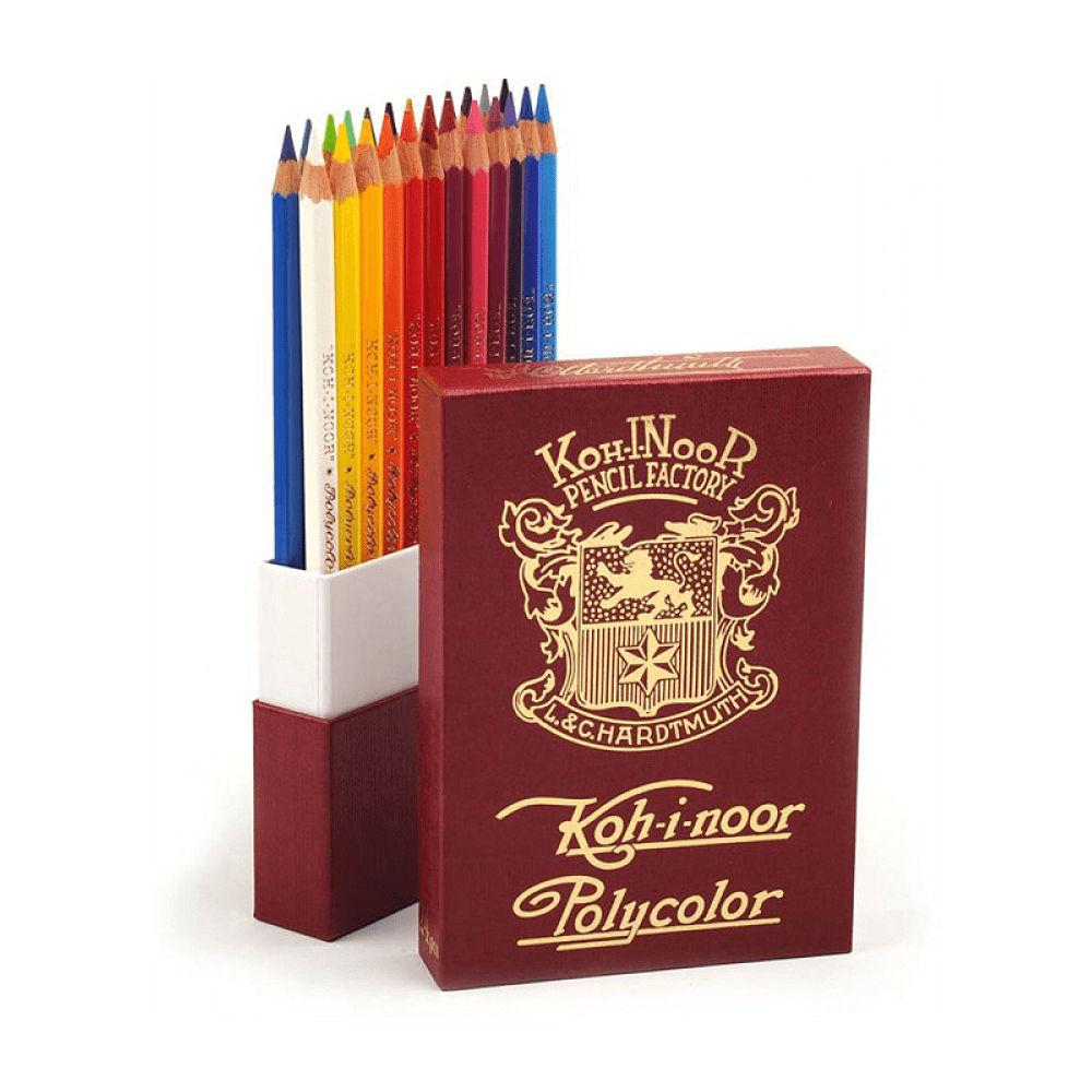 Карандаши цветные "Koh-i-noor Retro", 24 цвета - 2