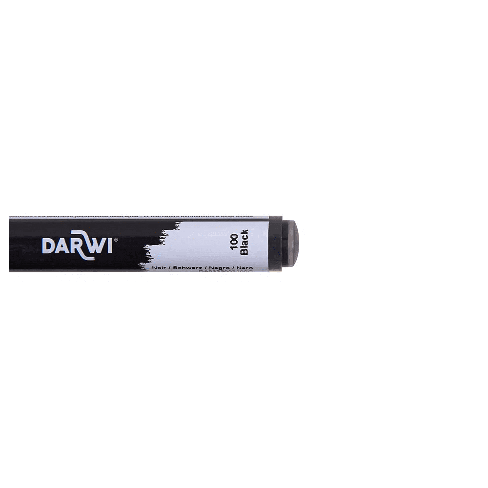 Маркер акриловый "Darwi.Marbel" 100, черный - 2