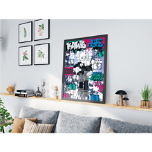 Набор для творчества "Kaws Hype", 40х50 см, красками по номерам