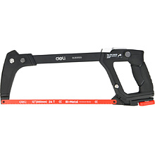 Ножовка Deli RS EDL353812G, по металлу, 300 мм, красный, черный