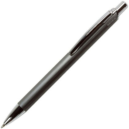 Ручка шариковая автоматическая "Senator BP5090", 0.7 мм, серебристый, стерж. синий