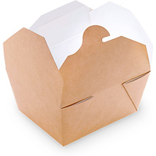 Контейнер бумажный 600 мл, 130/113х105/90х64, 50 шт/упак, крафт