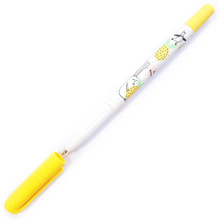 Ручка шариковая "Bunny", 0.7 мм, белый, желтый, стерж. синий