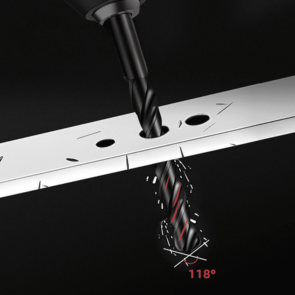 Набор сверел по металлу Deli RS EDH-MHZ025-ED1, 1-13 мм, DIN 338, 25 шт. - 6 Набор сверел по металлу Deli RS EDH-MHZ025-ED1, 1-13 мм, DIN 338, 25 шт. - 6