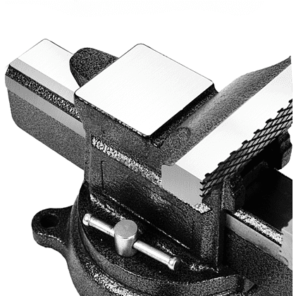 Тиски стальные Deli YS EDL2904Z, поворотные, с наковальней, 6"-150 мм - 3