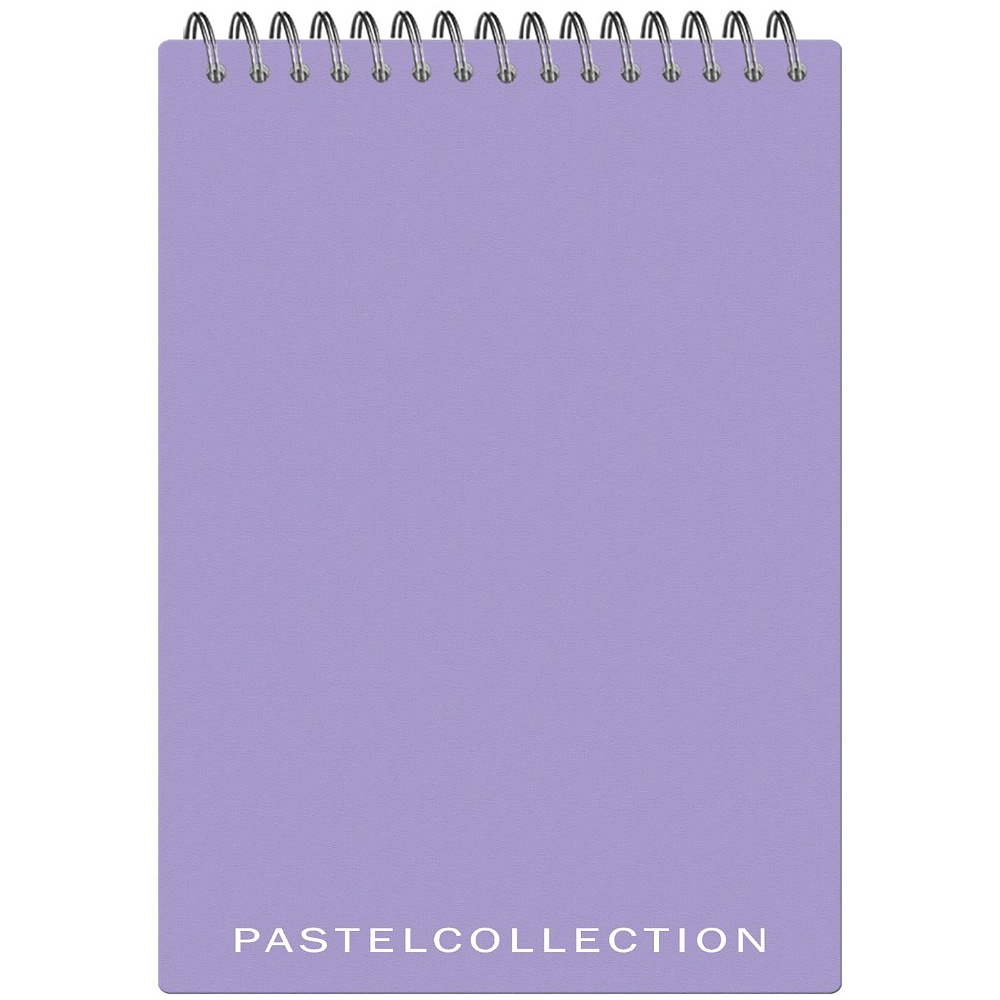 Тетрадь "Pastel Collection", А5, 60 листов, клетка, фиолетовый, розовый 