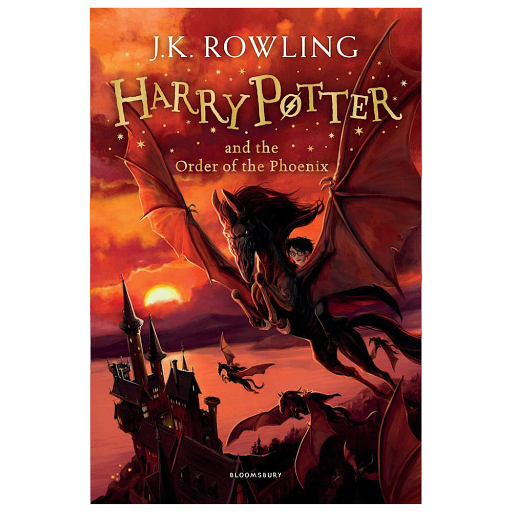 Книга на английском языке "Harry Potter Order of the Phoenix Rejacket", Rowling J.K. 