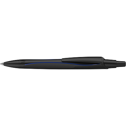 Ручка шариковая автоматическая "Schneider Reco", черный, стерж. синий - 4